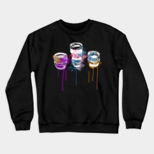 Watercolor Camera Lens Photographer Photography Crewneck Sweatshirt